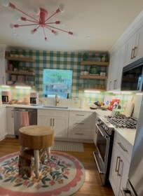 Love this cute kitch⦠with every pot, pan, cup, or serving dish you would ever need.