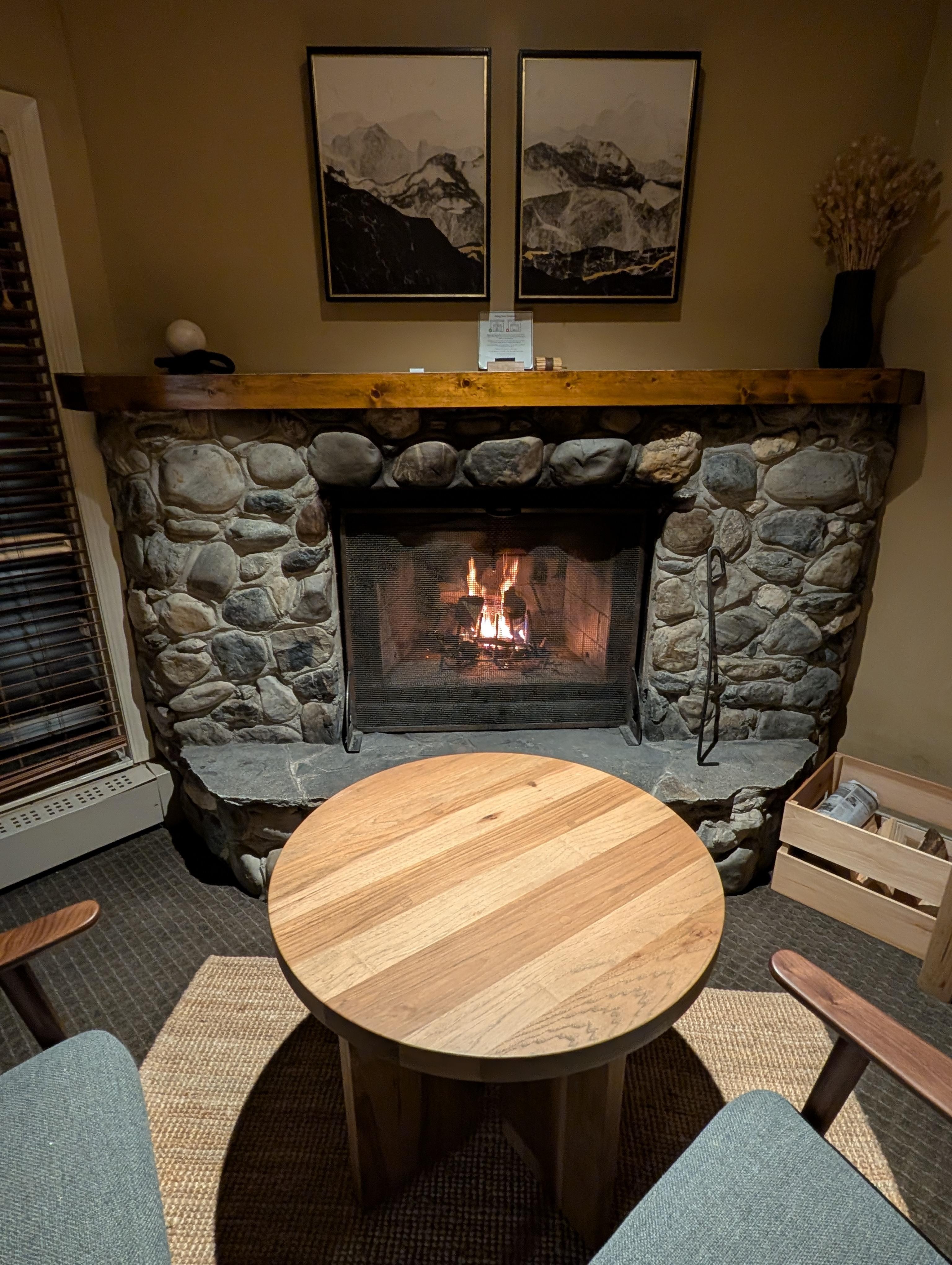 In-room Fire Place 