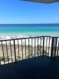 Great beach view!