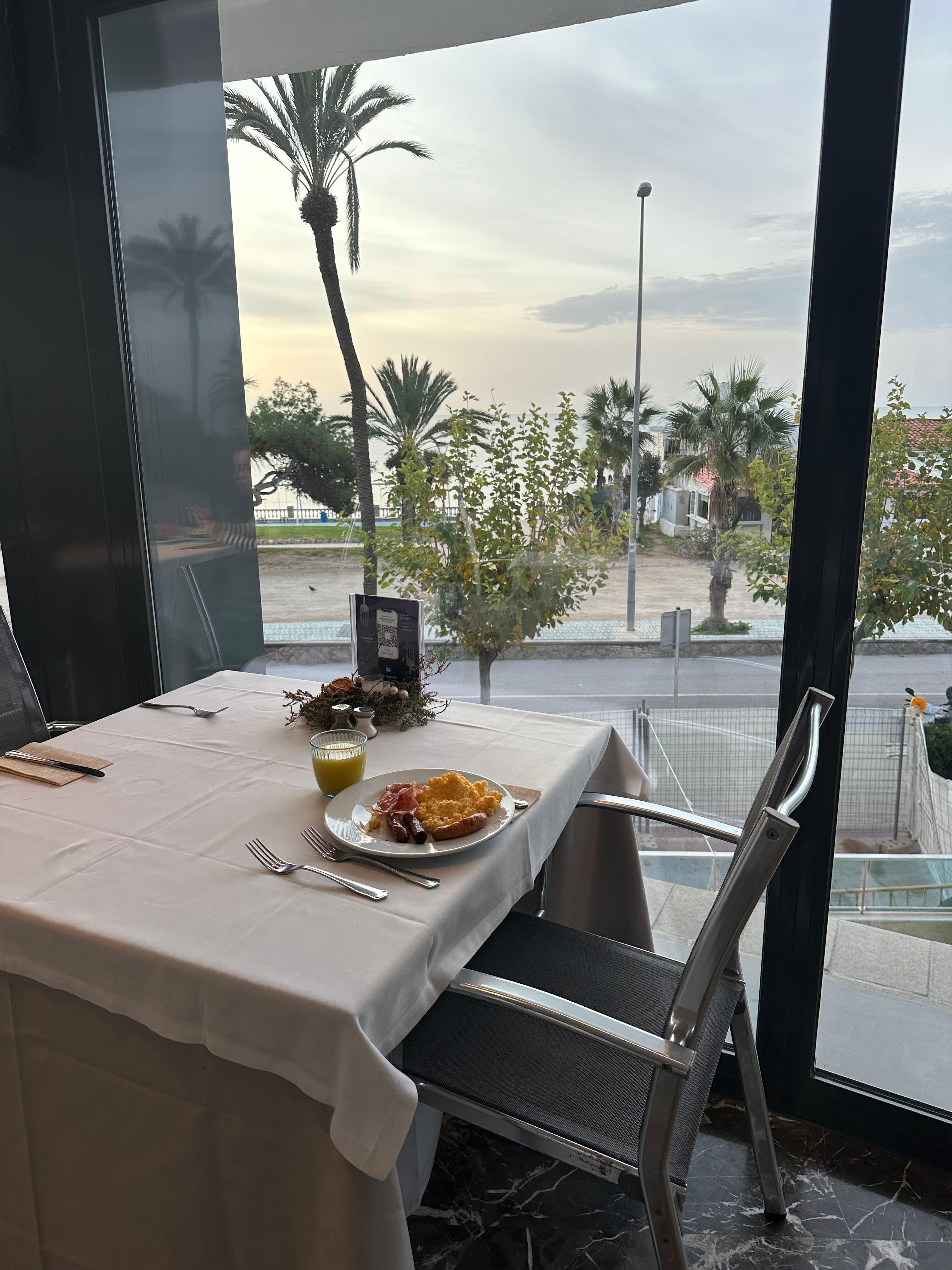 Breakfast view