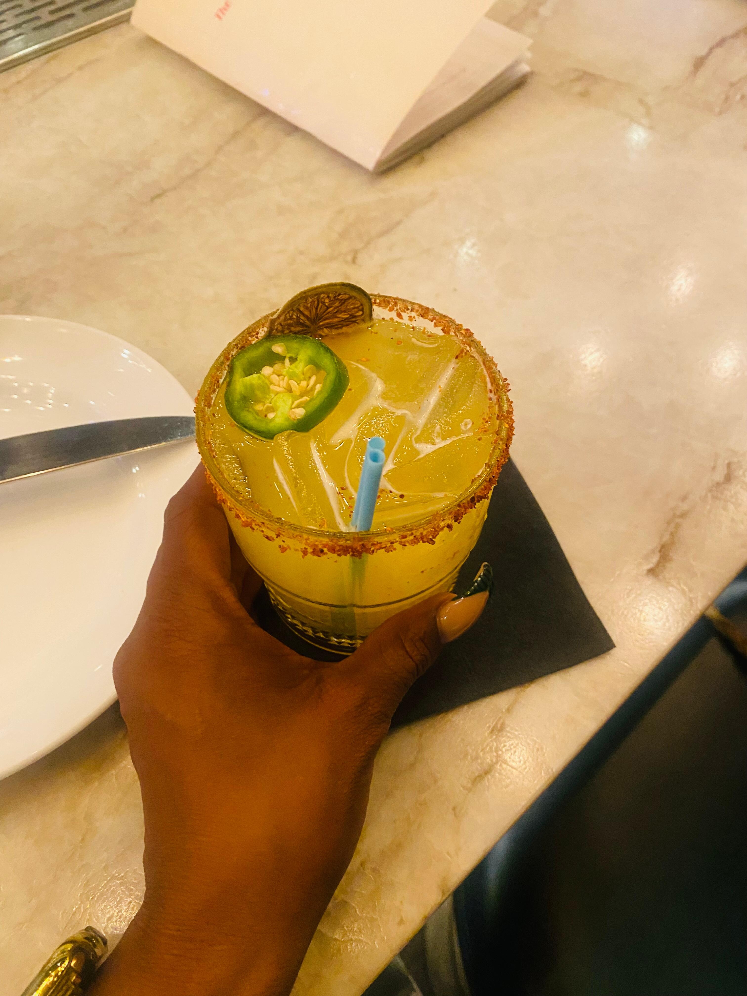 Passion fruit margarita 