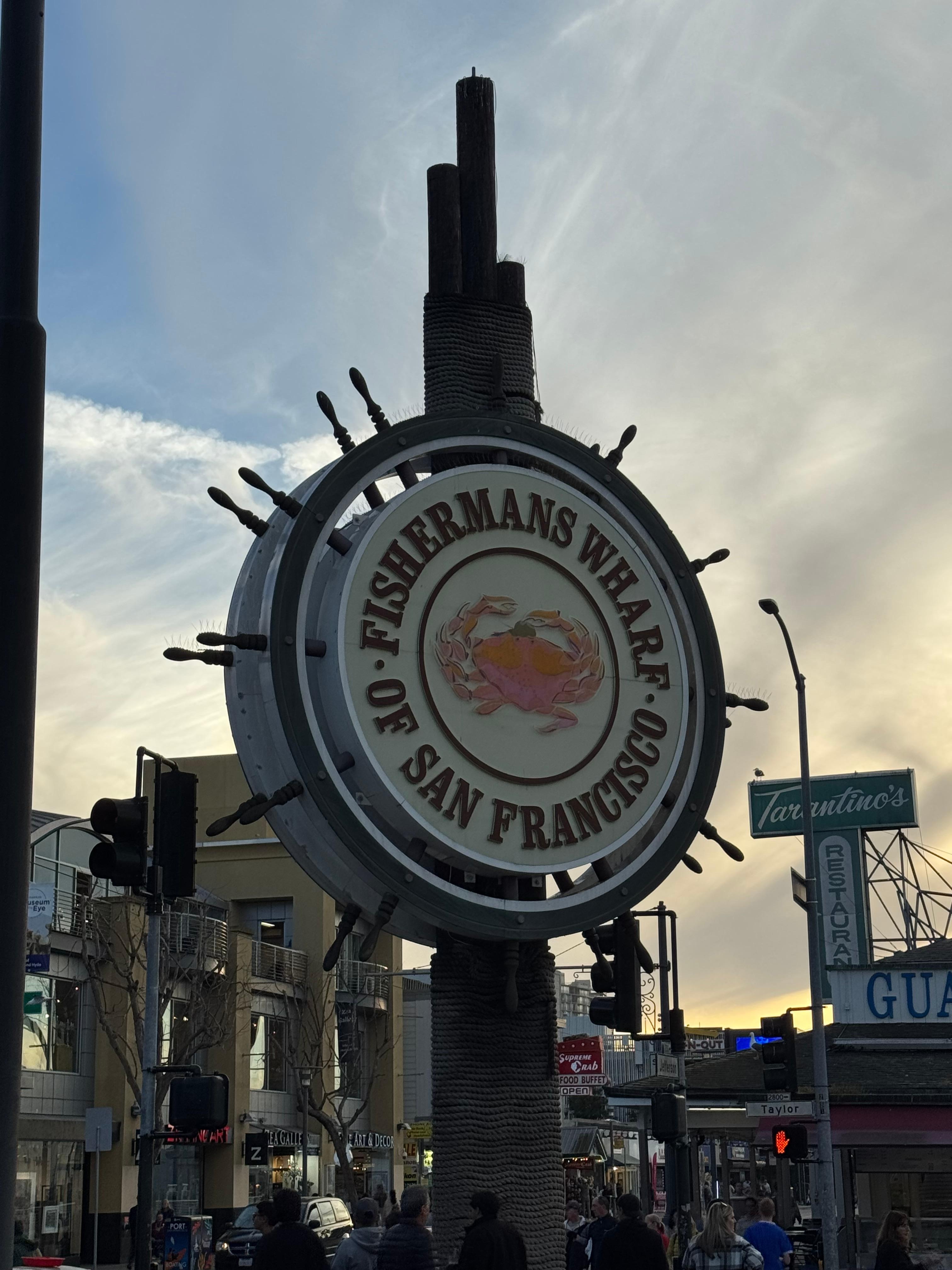 Fisherman’s Wharf Sign