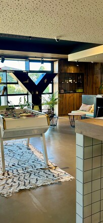 Schön gestaltete Lobby
