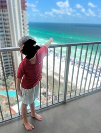 View from the balcony!