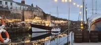 Idyllisch bij avond