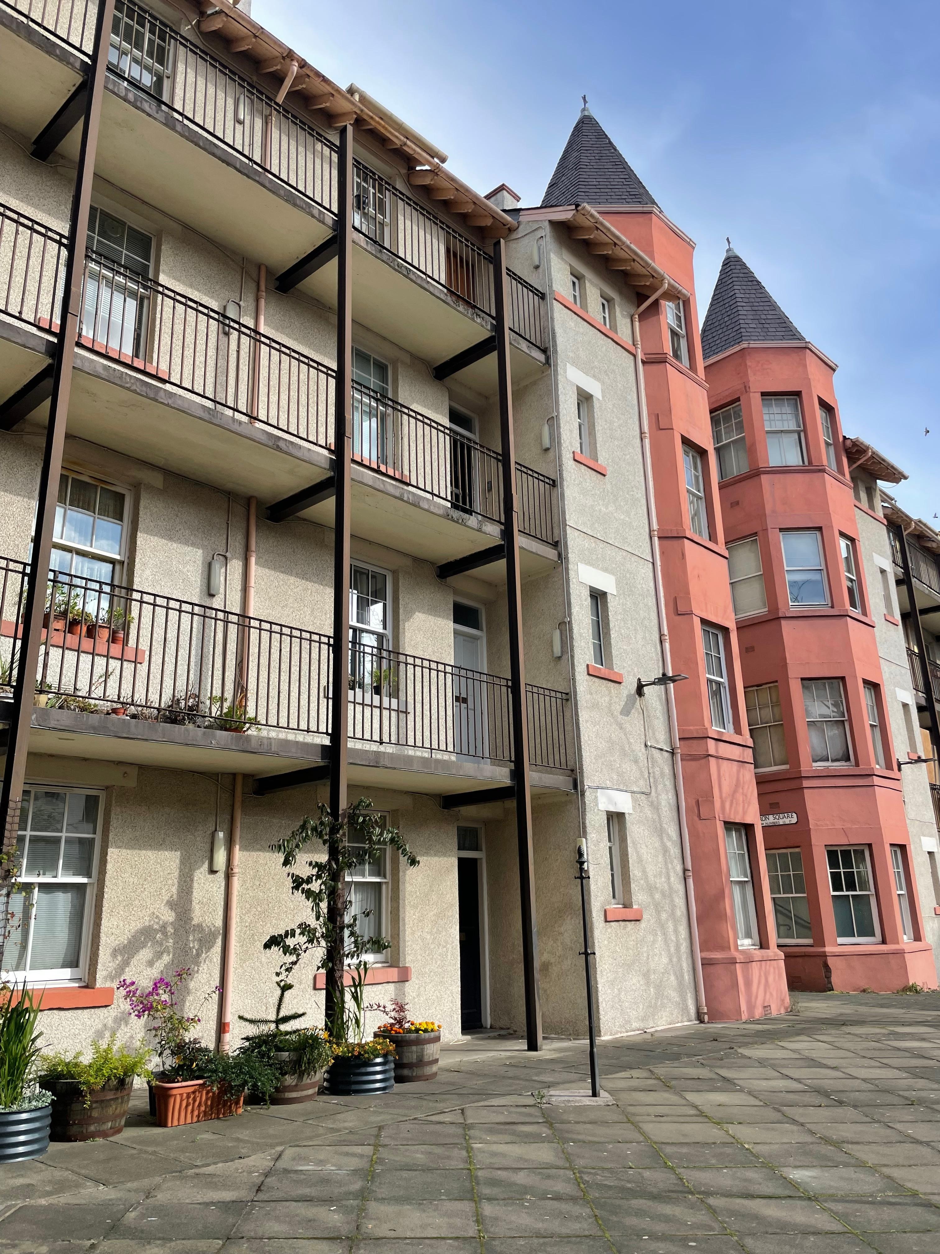 Better be fit, had to climb to the third level to access to apartment. 