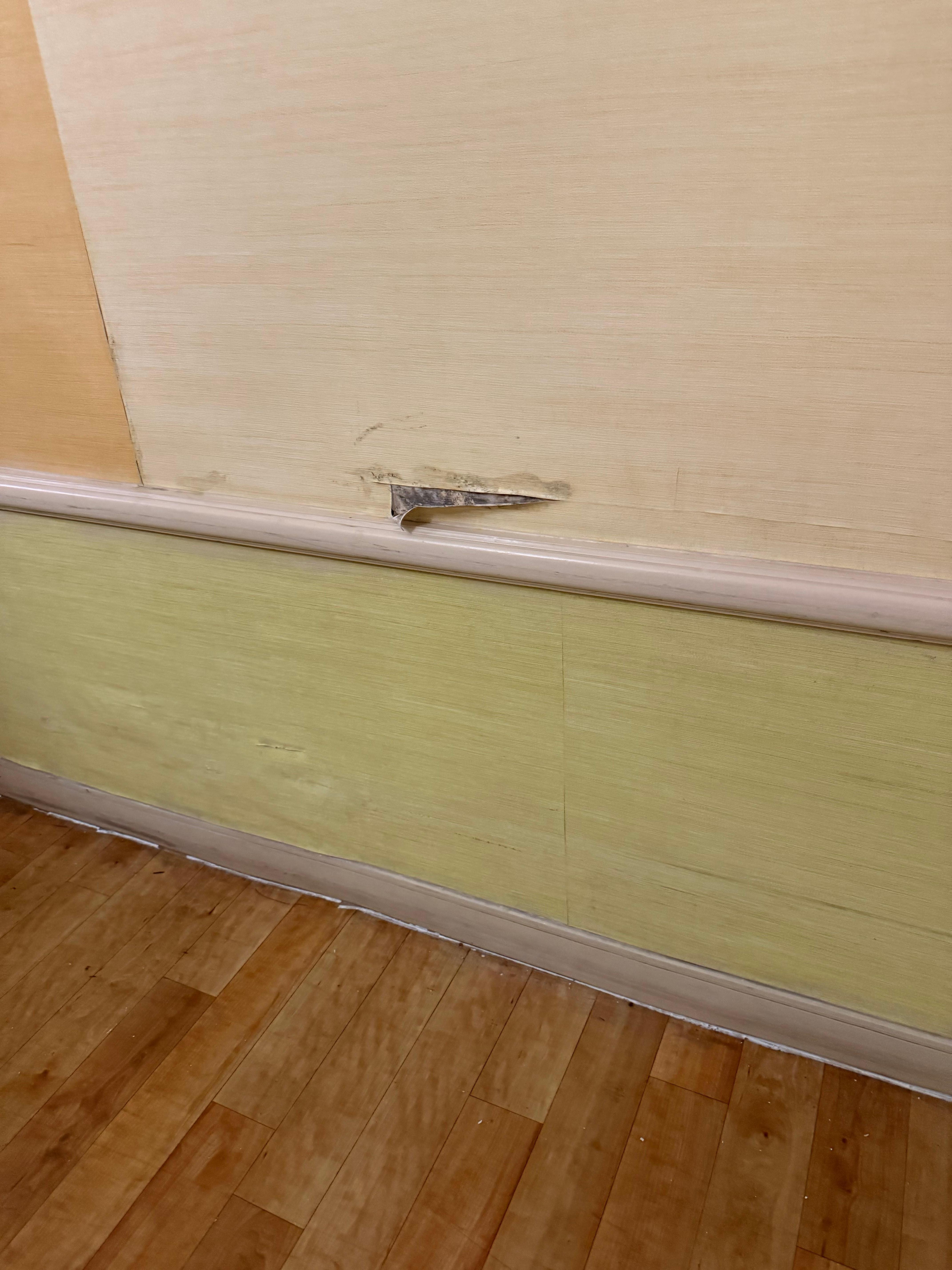 Wallpaper peeling