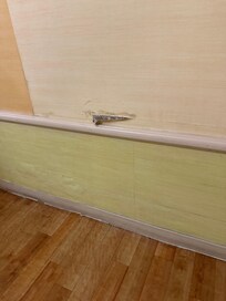 Wallpaper peeling