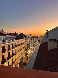 Sunset from the terrace
