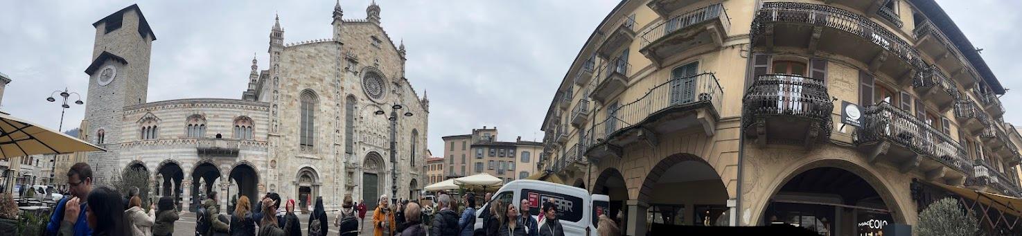 main square where the church is.