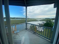 View of river from the master bedroom