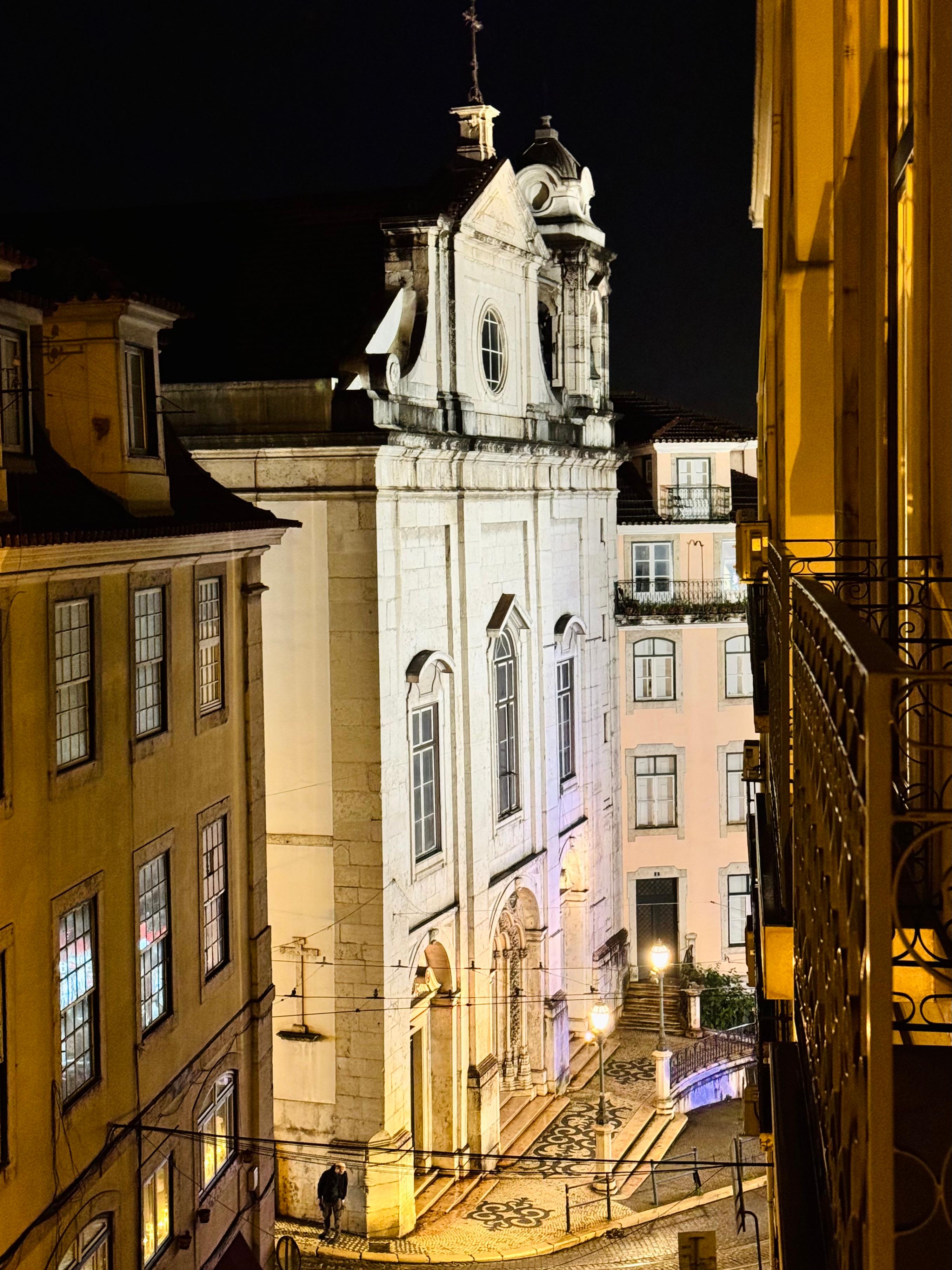 View from french balcony