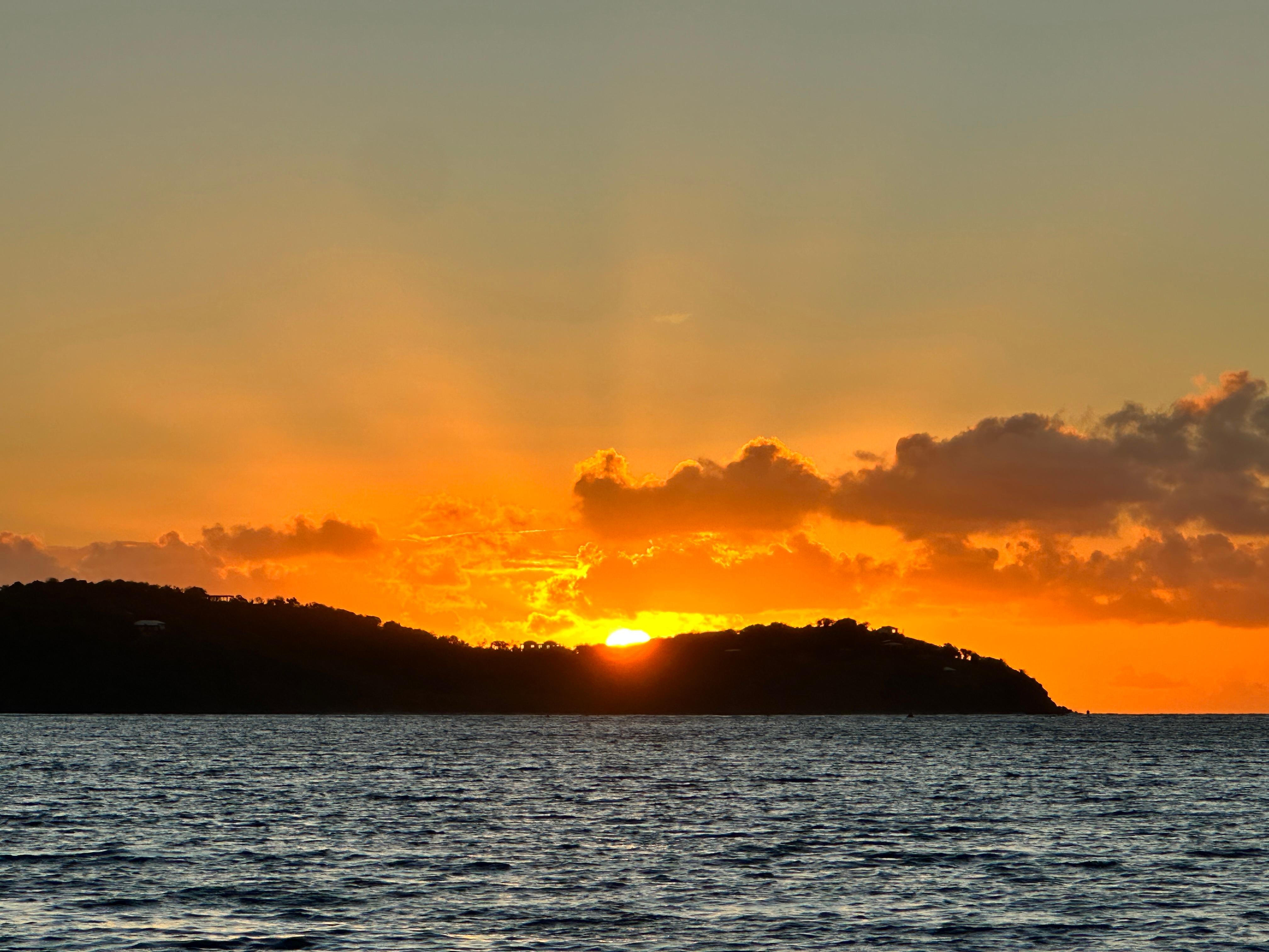Sunrise from the dock 
