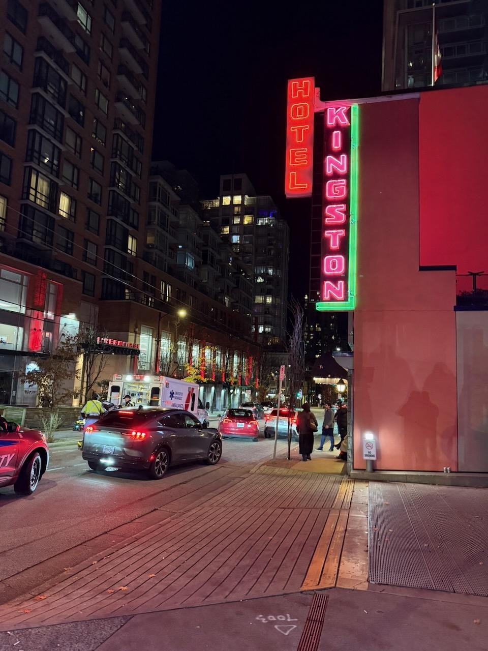 Love the retro signage. 