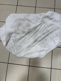 Towel from Dirty Floor
