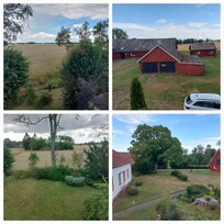 Blick Nord,Süd,Ost,West aus oberen Fenstern Vesteby 3