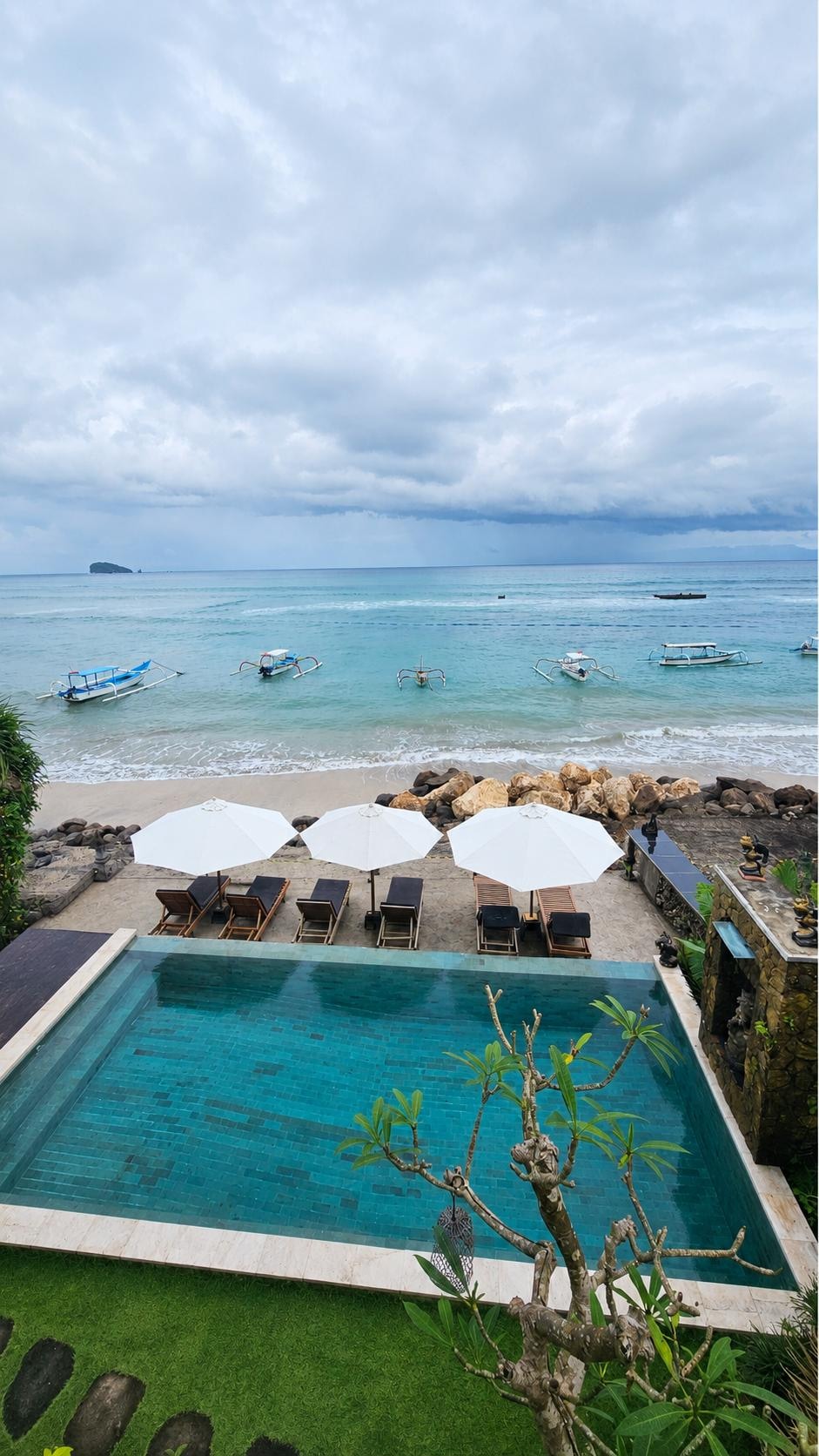  View from the Ocean view room 