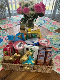 Welcome basket on Easter!!!