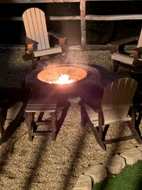 Fires were a perfect way to relax at the end our adventurous days
