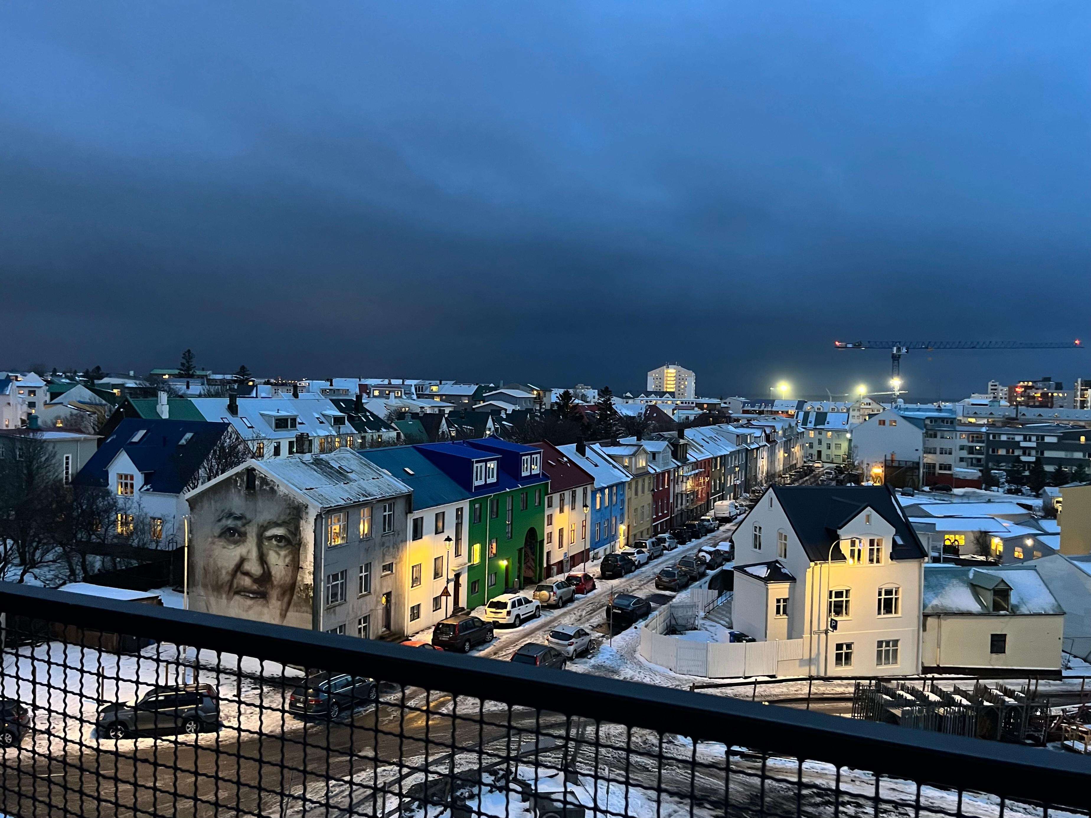 View from balcony