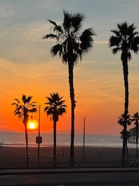 Sunset at Huntington Beach
