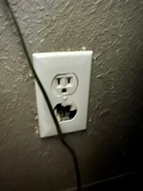 I needed a plug next to bed for my CPAP the upper one was used for lamps lower one exposed wires did not notice until I tried to use the plug and got shocked and blew the breaker to all the lights and outlets