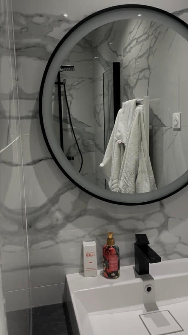 Bathroom #3 located in the master bedroom.  Shower and sink only.