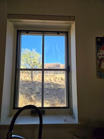 View from the kitchen window