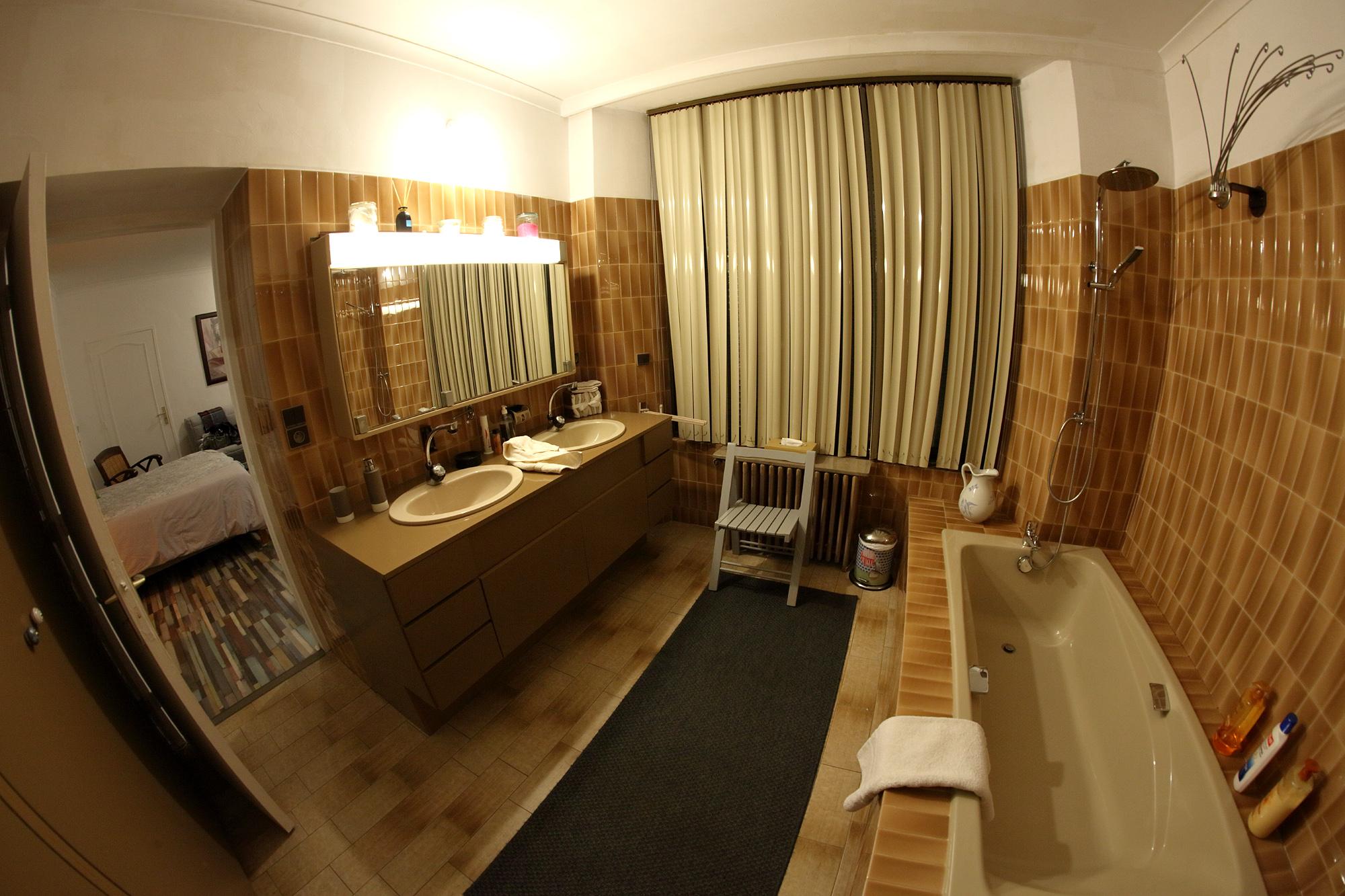 salle de bain du grand appartement