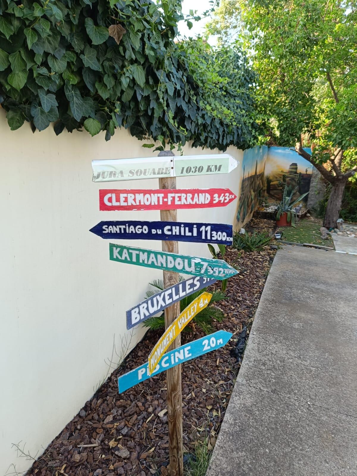 Wegbeschreibung - auch nach Hause Jura souabe