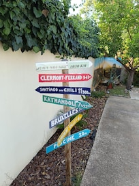 Wegbeschreibung - auch nach Hause Jura souabe