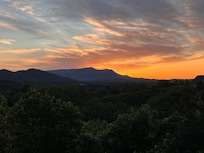 Sunset from the deck