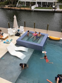 My 10 year old granddaughter learned how to swim in this pool.