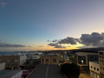 Uitzicht vanuit de slaapkamer