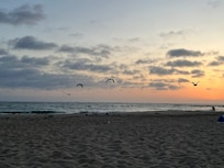 Beautiful beach views only a block away