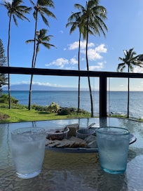 View from the balcony