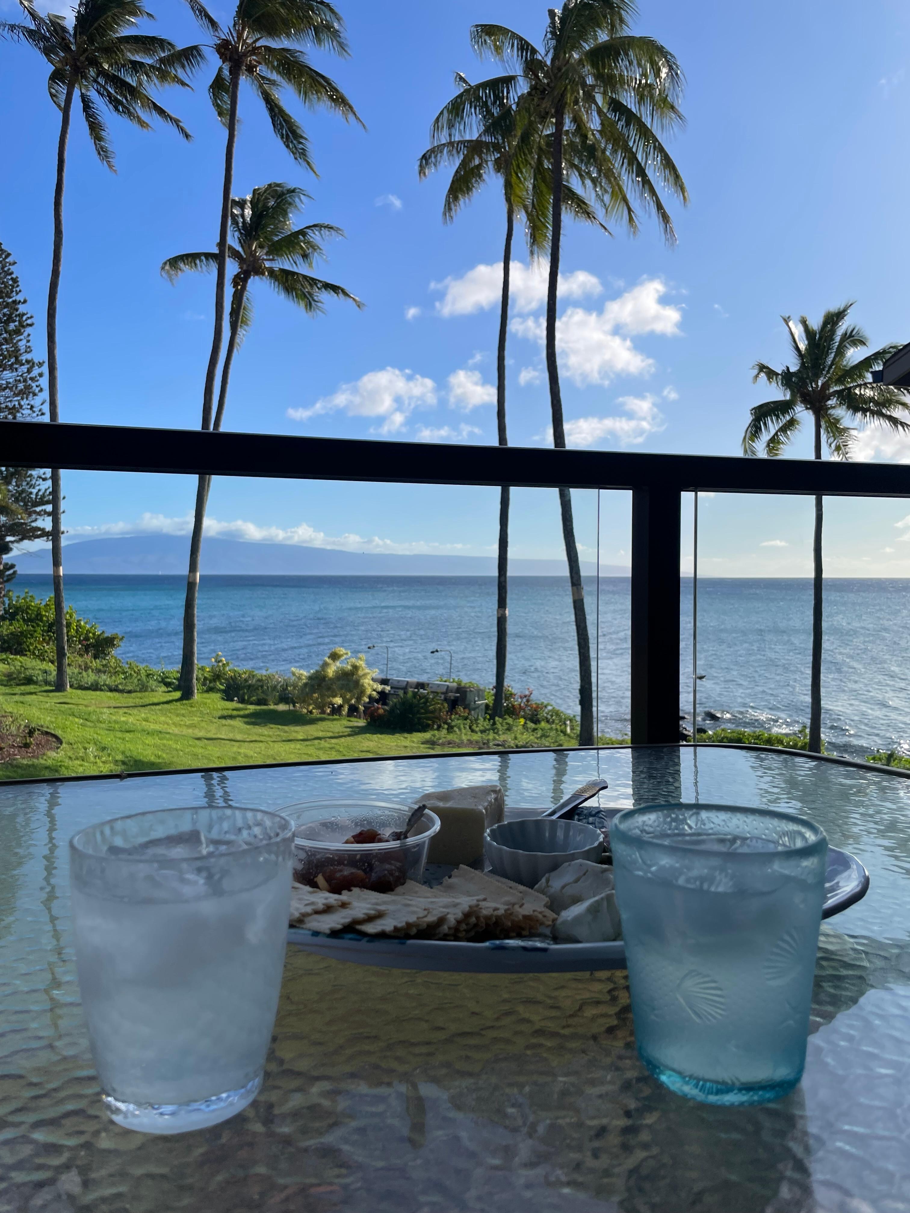 View from the balcony