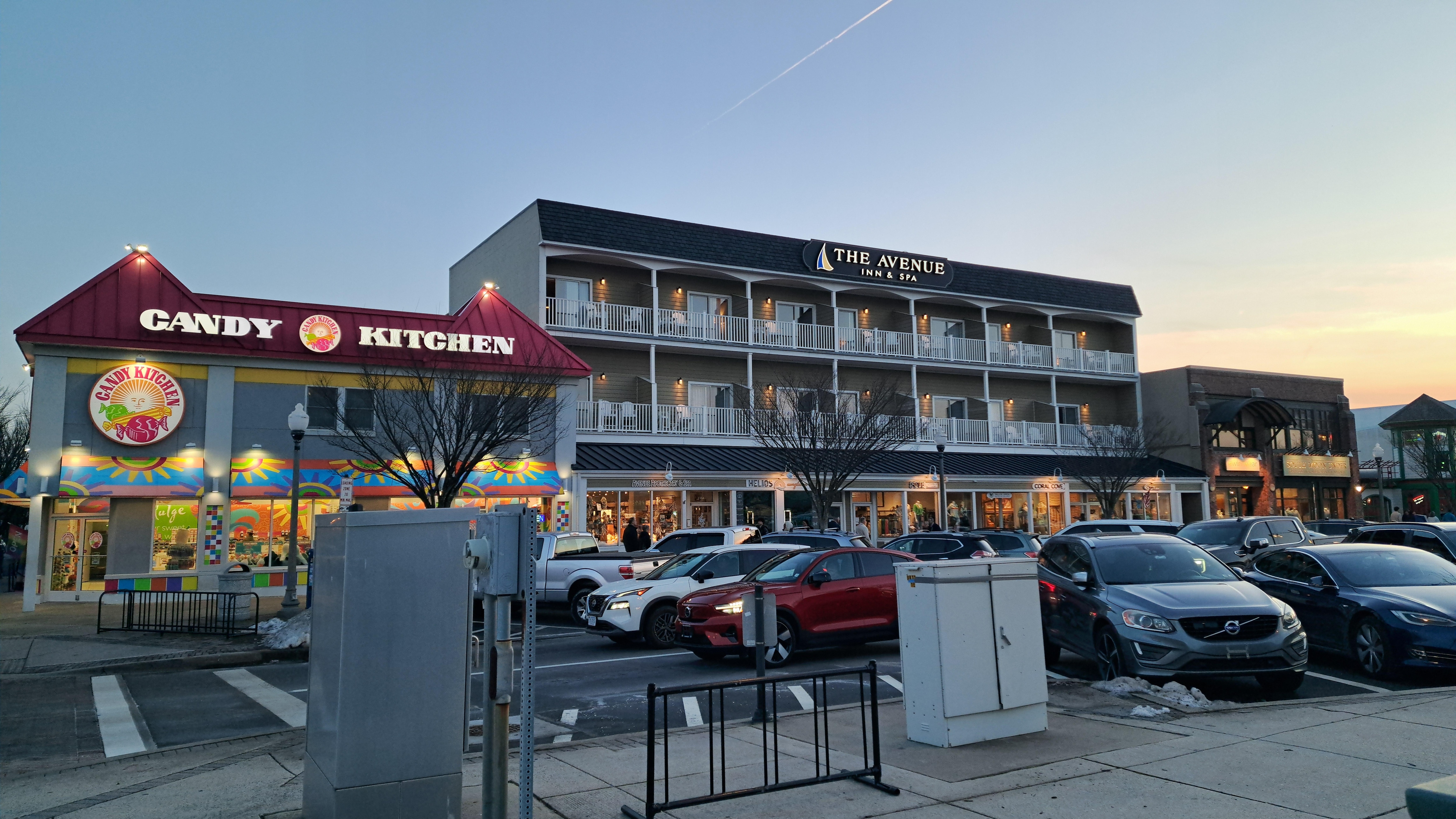 Rear view from street.