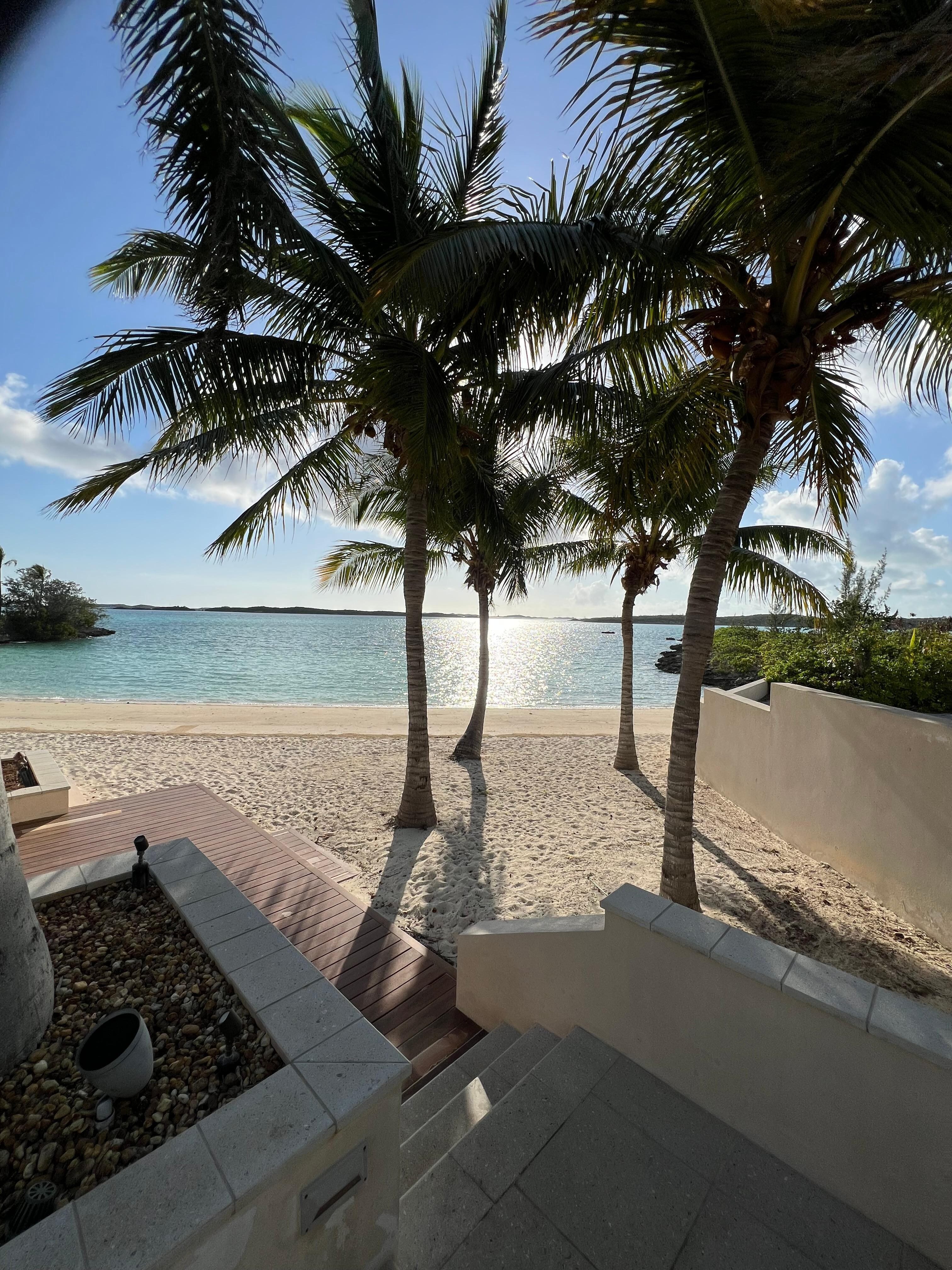 Beach from community pool