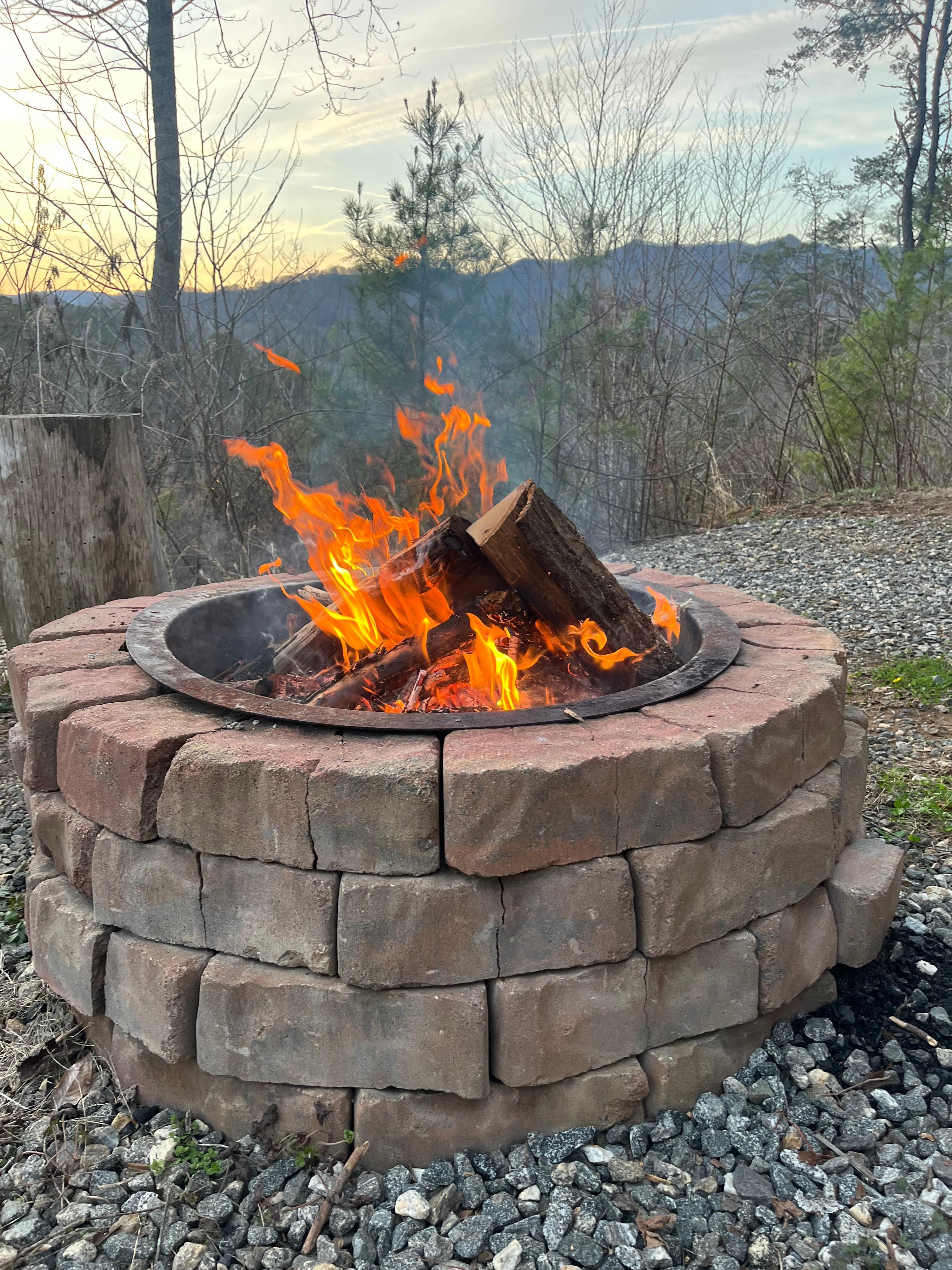 Awesome fire pit 