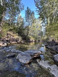 Creek nearby