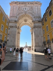 Lisboa port entrance