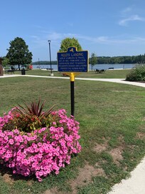 Reeds Landing Park. A short walk from the hotel.