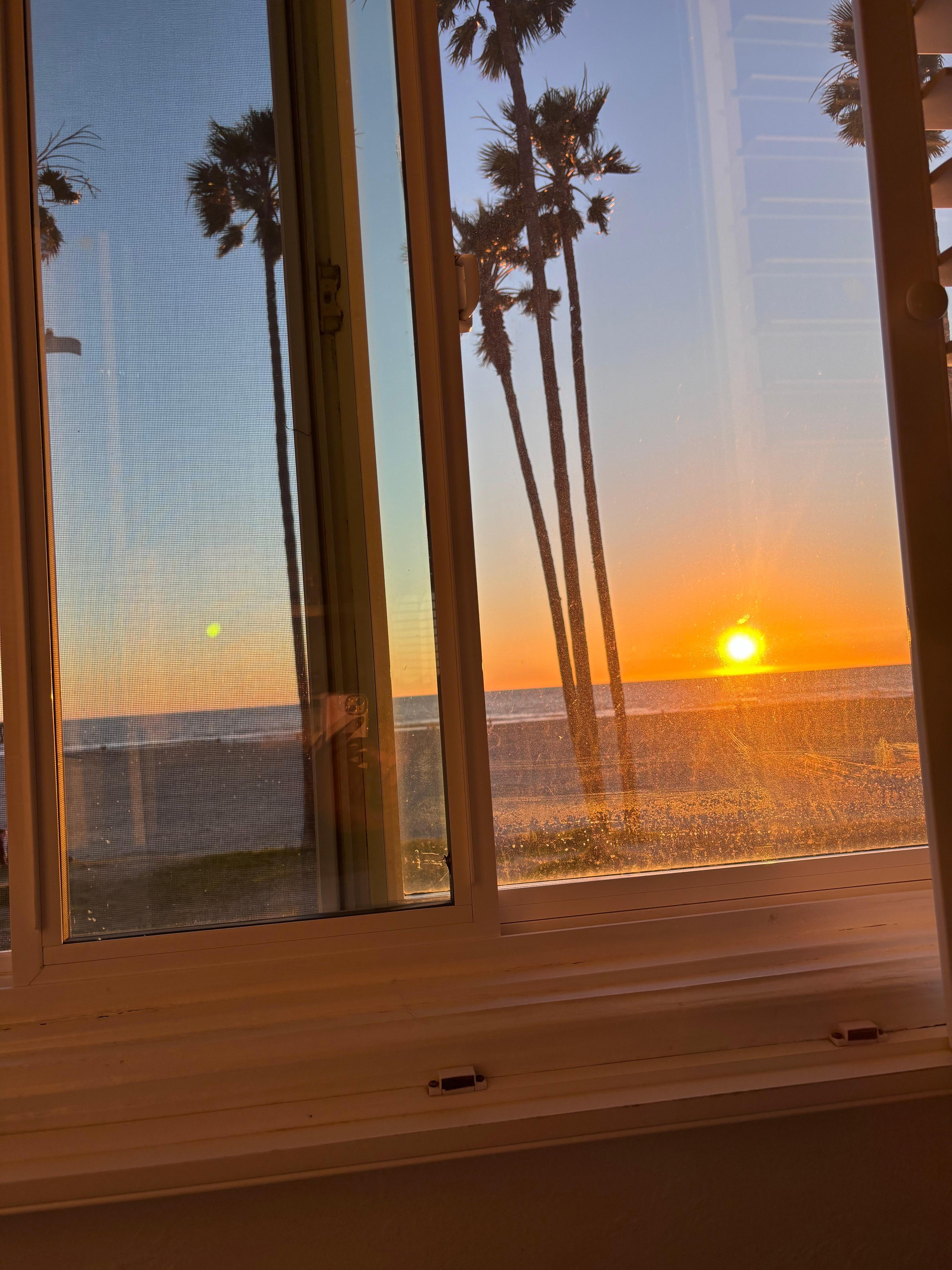 Sunset view from my room 