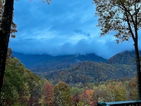 Fog over the mountains
