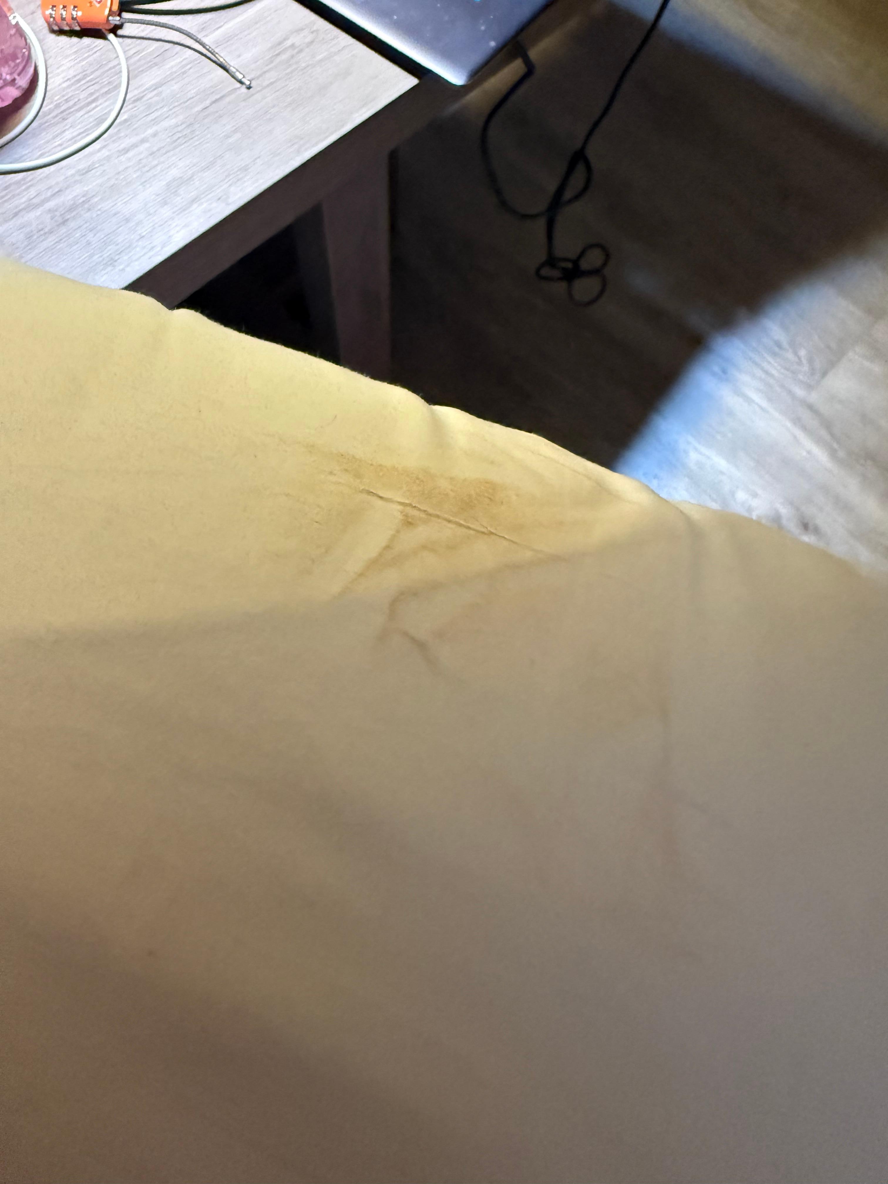 My ‘clean’ pillow 