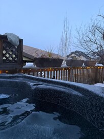 The jacuzzi was so clutch!