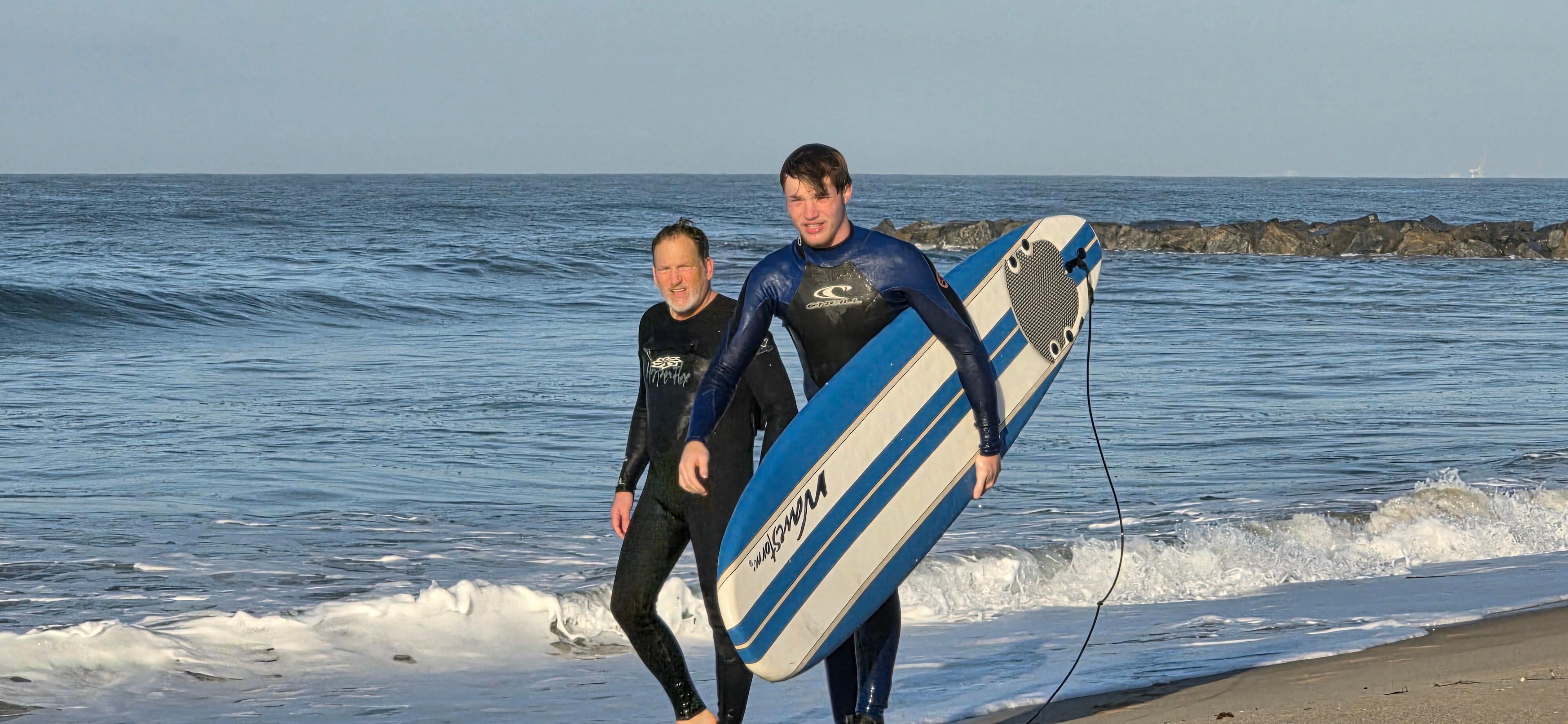 Surfboards were a big hit!