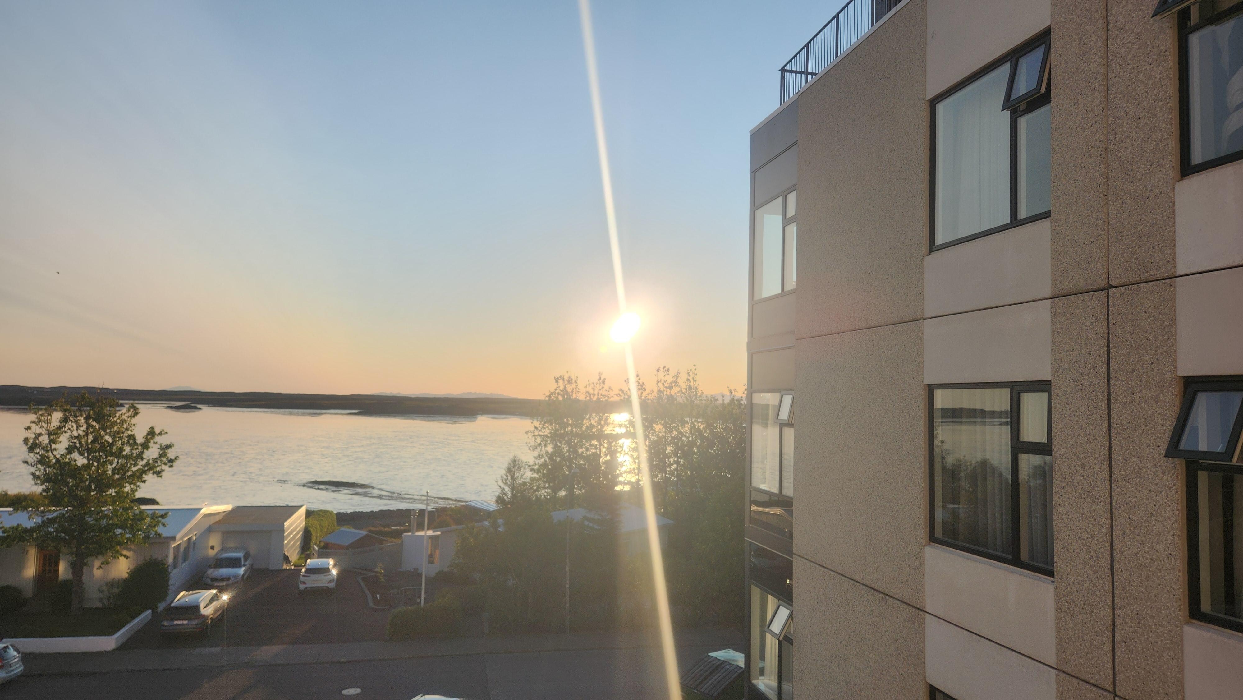 View from our room.