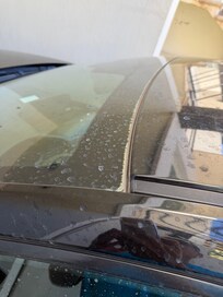 Tristeza al ver mi vehículo antes de retirarme.